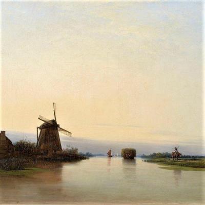 Paysage Fluvial par P. Wickenberg 