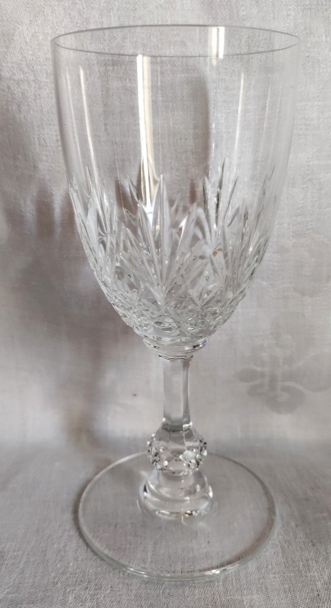 Service Part Of 14 Saint - Louis Glasses Massenet Model-photo-2