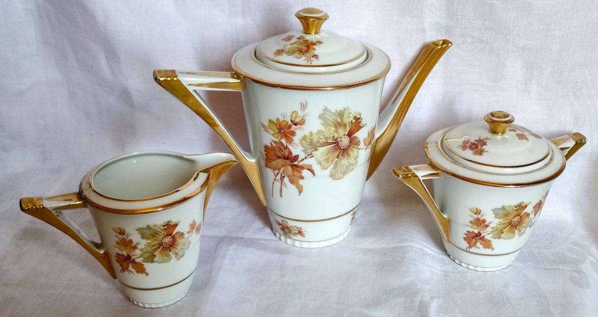 Art Deco Coffee Service Paul Pastaud Limoges -photo-2