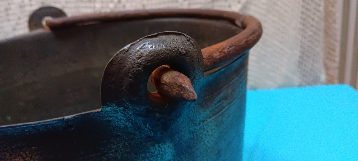 Bronze Atre Pot - 17th Century-photo-3