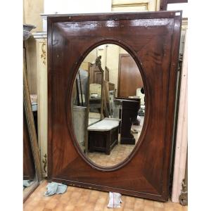 Late 19th Century Ocean Liner Style Fireplace Mirror 