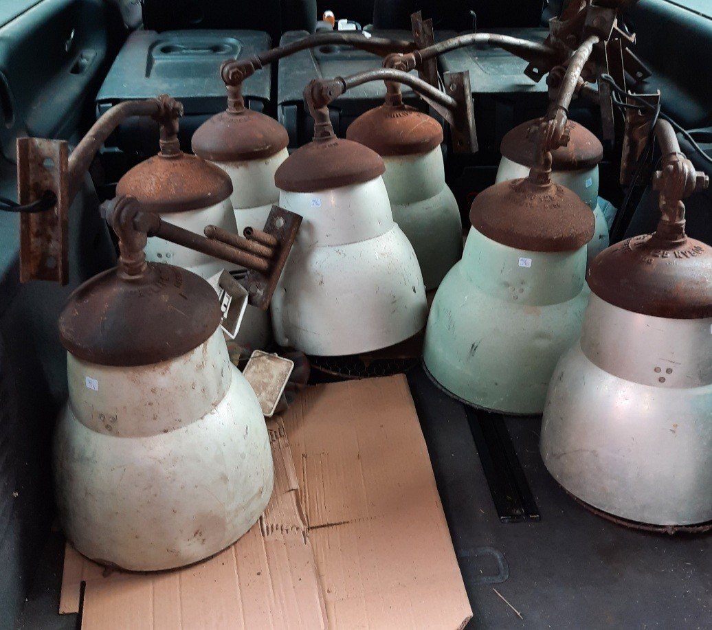 8 Metal Workshop Lamps-photo-2