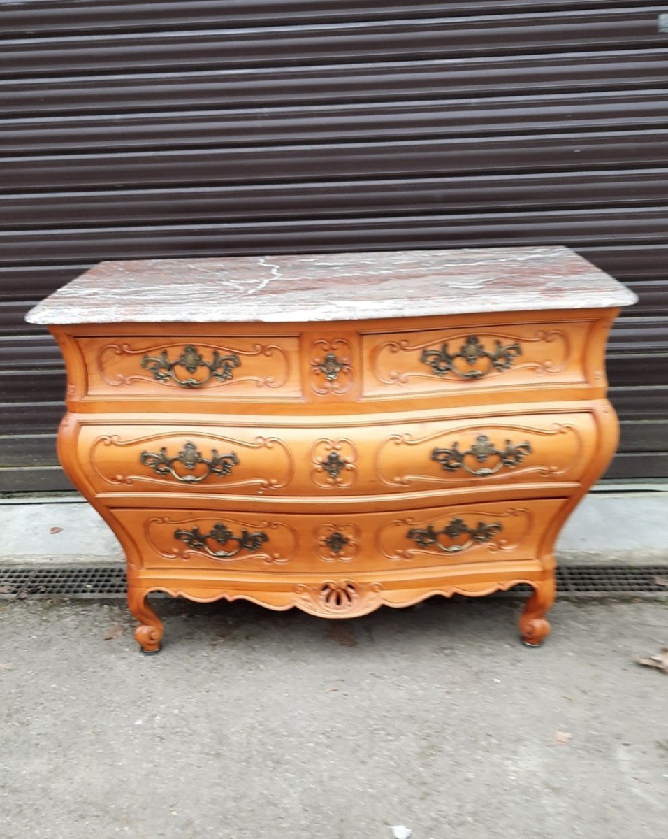 Louis XV Style Tomb Commode -photo-2