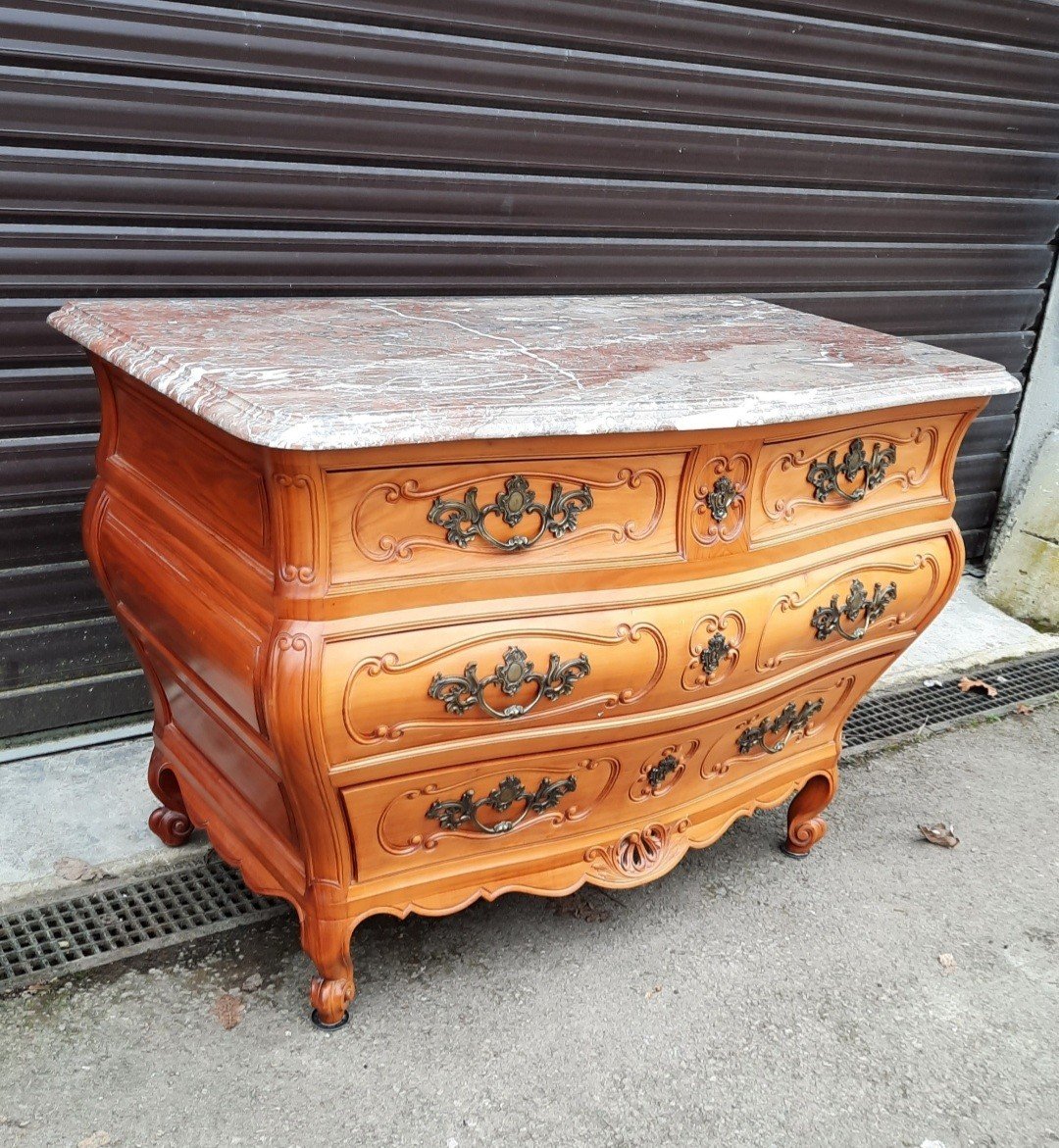 Commode Tombeau  Style Louis XV -photo-1