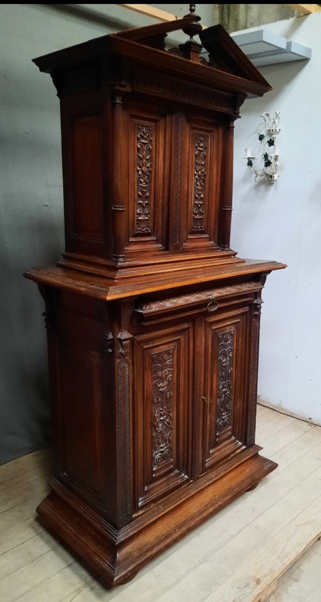 Renaissance Style 2-body Carved Buffet-photo-3