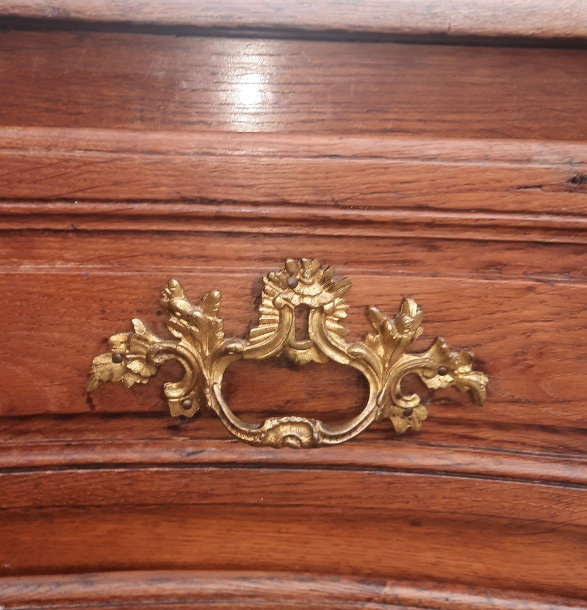 Eighteenth Century Chest Of Drawers In Solid Oak-photo-6