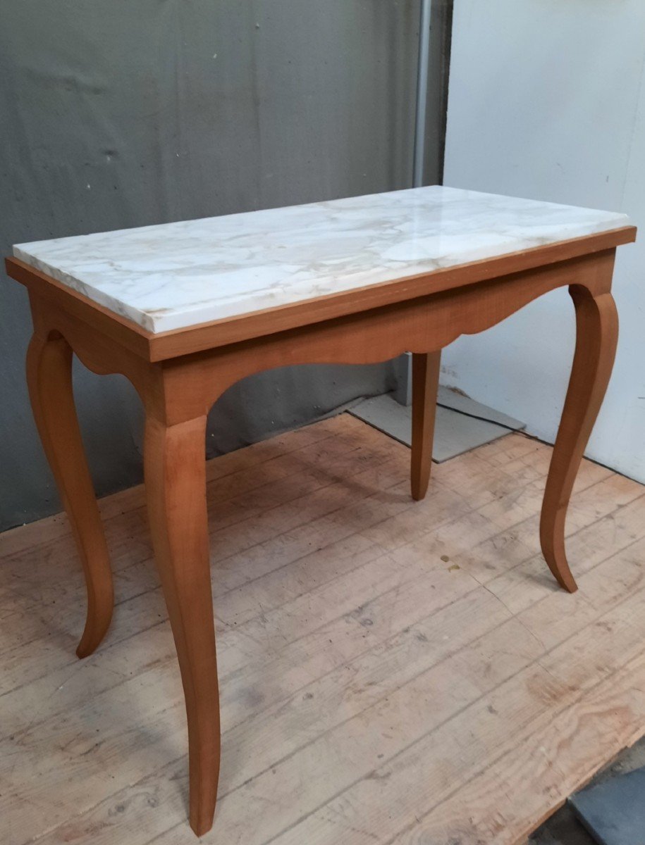 Marble Top Side Table