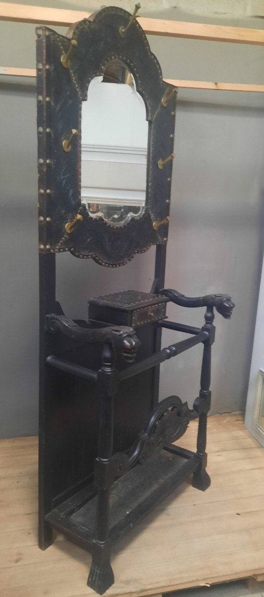  19th Century Gothic Style Coat Rack 