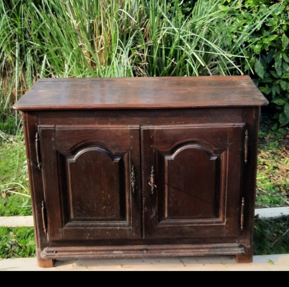 Vintage Solid Wood Sideboard -photo-2