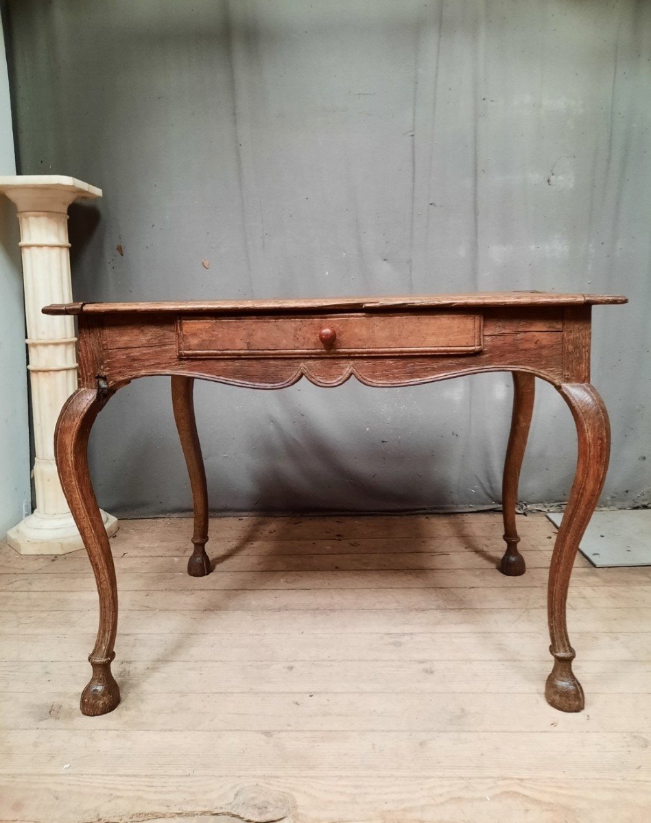 Eighteenth Century Oak Table -photo-2