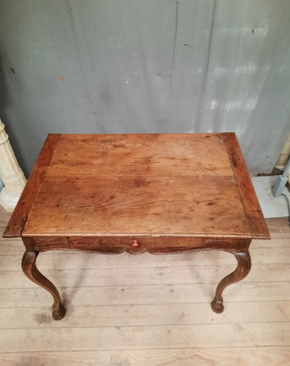 Eighteenth Century Oak Table -photo-4