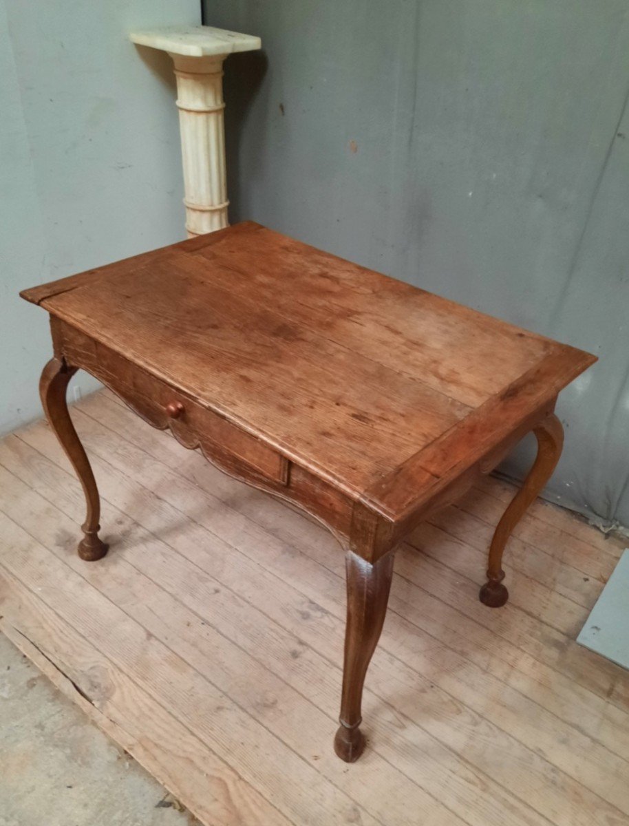 Eighteenth Century Oak Table -photo-2