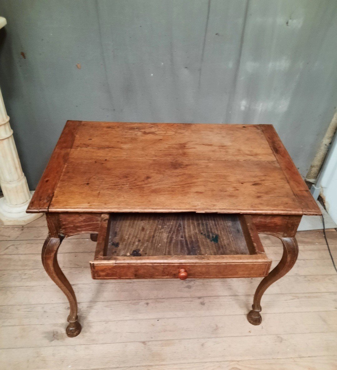 Eighteenth Century Oak Table -photo-3