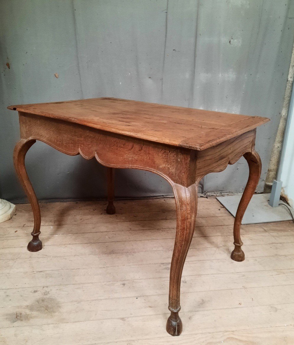 Eighteenth Century Oak Table -photo-5