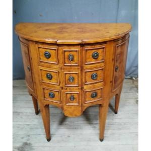 Tuya Burl Half Moon Chest Of Drawers 