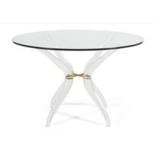 Transparent Round Table From Madelia