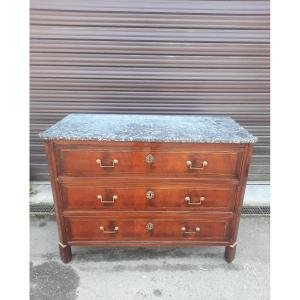 Mahogany Commode From The Nineteenth Century 