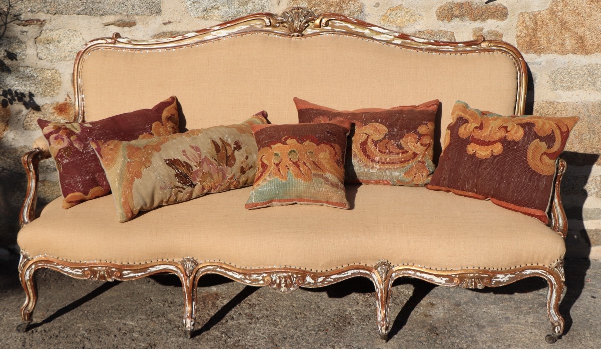 Coussin Aubusson XIXème Château -photo-3