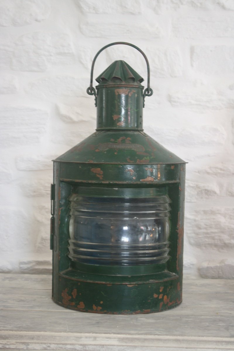  Pair Of Large Port Starboard Lanterns-photo-2