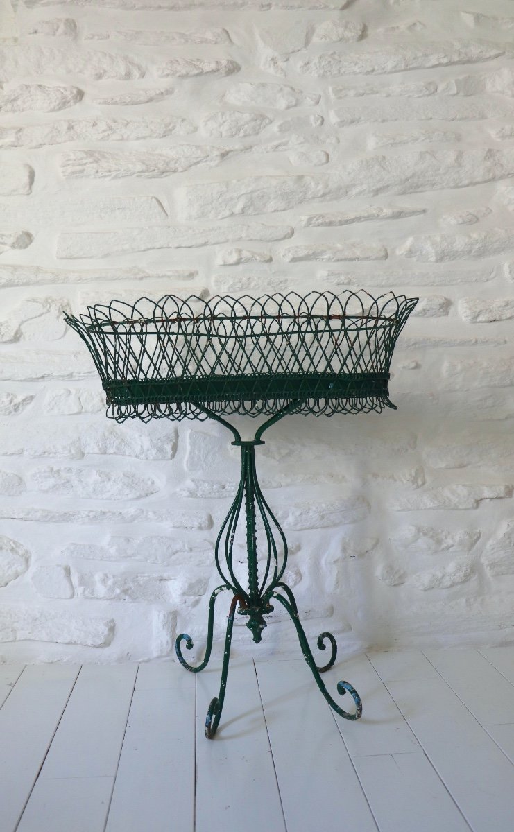  Wrought Iron Planter Volutes