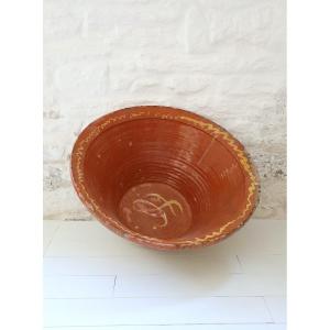 Large Lebrillo Pottery Minorca Spain XIX