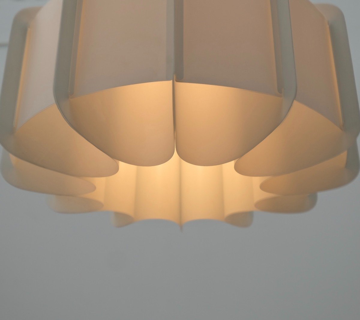 “casa” Chandelier By Carsten Erik Schioler For Hoyrup, Denmark 1970  -photo-2