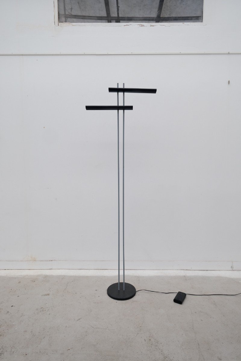 Lampadaire Halogène De Lucien Gau, 1980