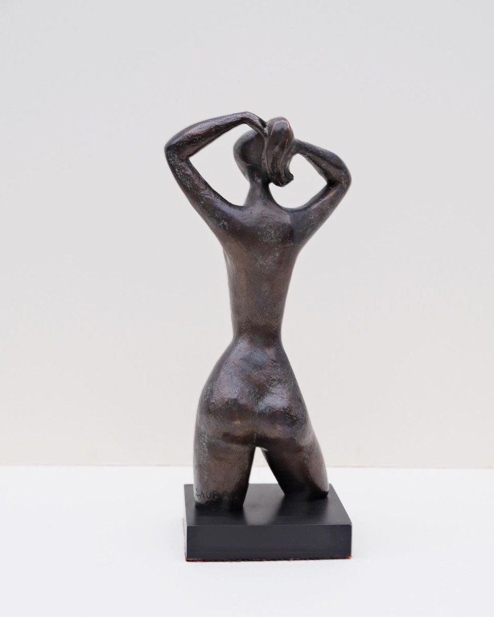 Sculpture By Arthur Saura (1928-2019) In Bronze Foundry Barberi 4/8, 1994  -photo-2