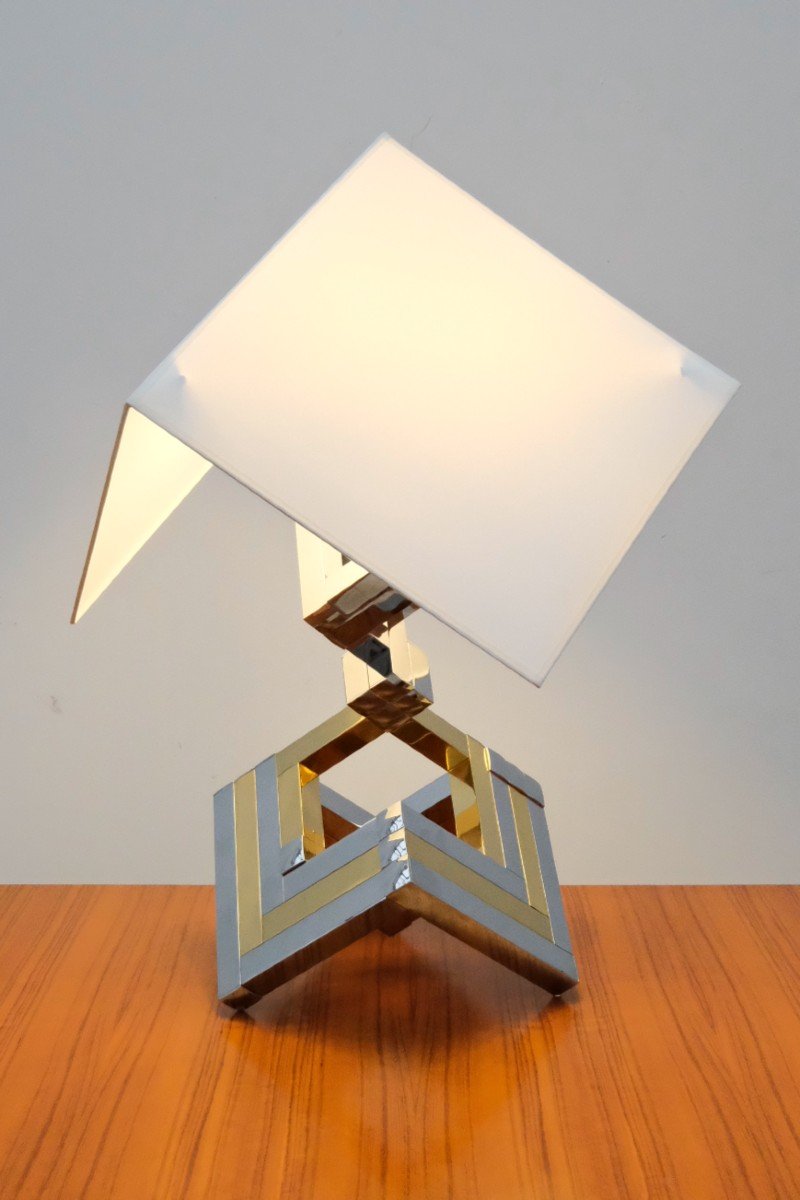 Lamp By Willy Rizzo For Lumica, Spain 1970  