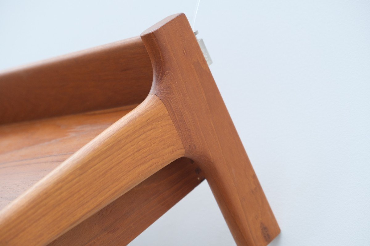 Teak Wall Shelf By Kai Kristiansen For Kaagaards Møbelfabrik, 1960  -photo-3