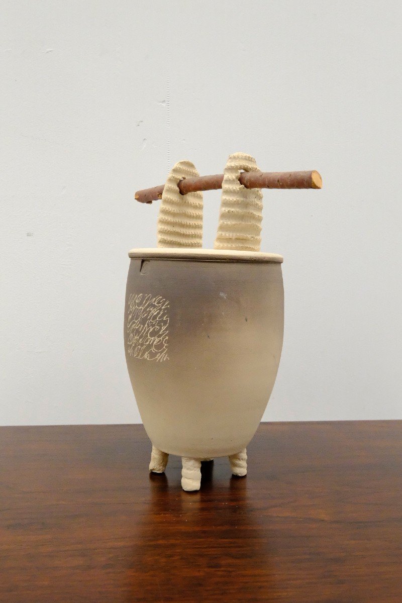 Ceramic Pot By Evline Vanco, France -photo-1