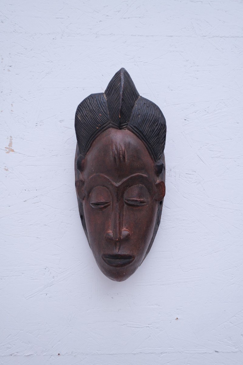 African Baoule Mask - Ivory Coast, 20th Century  -photo-3