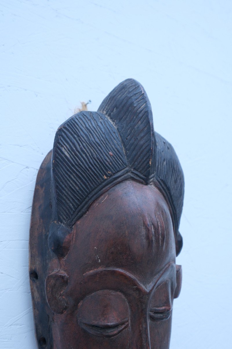 African Baoule Mask - Ivory Coast, 20th Century  -photo-4