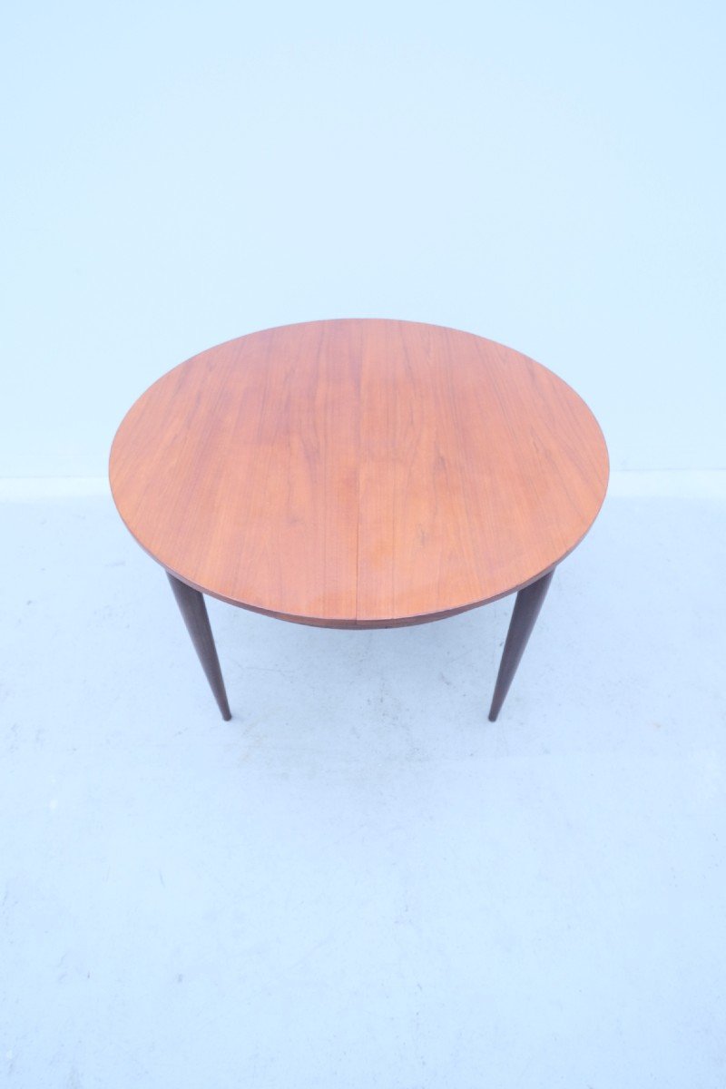 Scandinavian Teak Dining Table, 1960s -photo-3