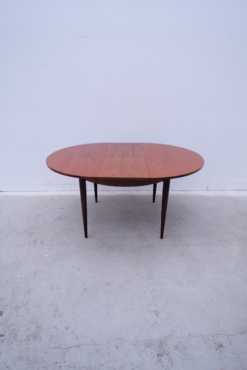 Scandinavian Teak Dining Table, 1960s -photo-2