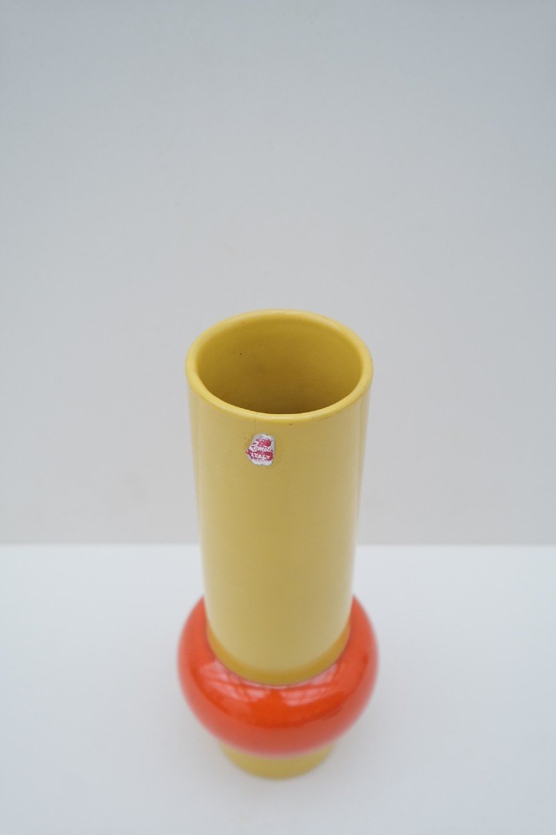 Rometti Ceramic Vase, Italy 1970  -photo-2