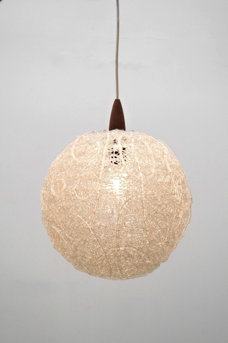 Scandinavian Acrylic Chandelier, 1960s