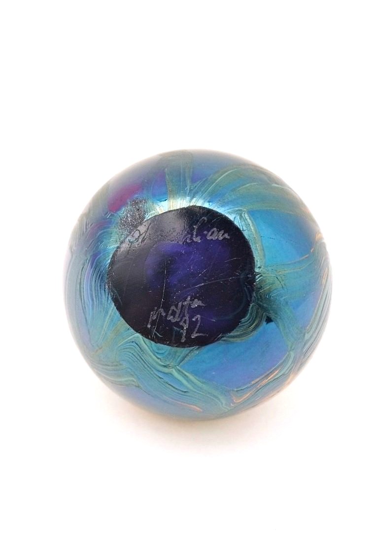 Phoenician Blown Glass Sulfide, Malta 1982-photo-1