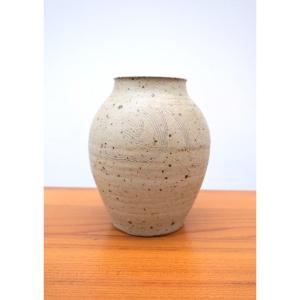 Signed Stoneware Vase, 1970 