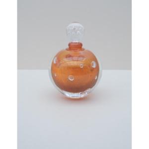 Jorge Mateus Blown Glass Bottle   