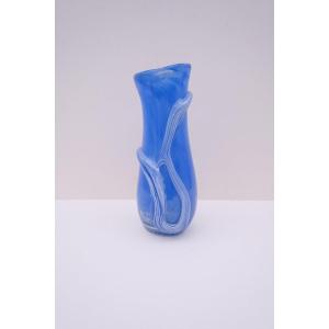 Blown Glass Vase, France 1970 