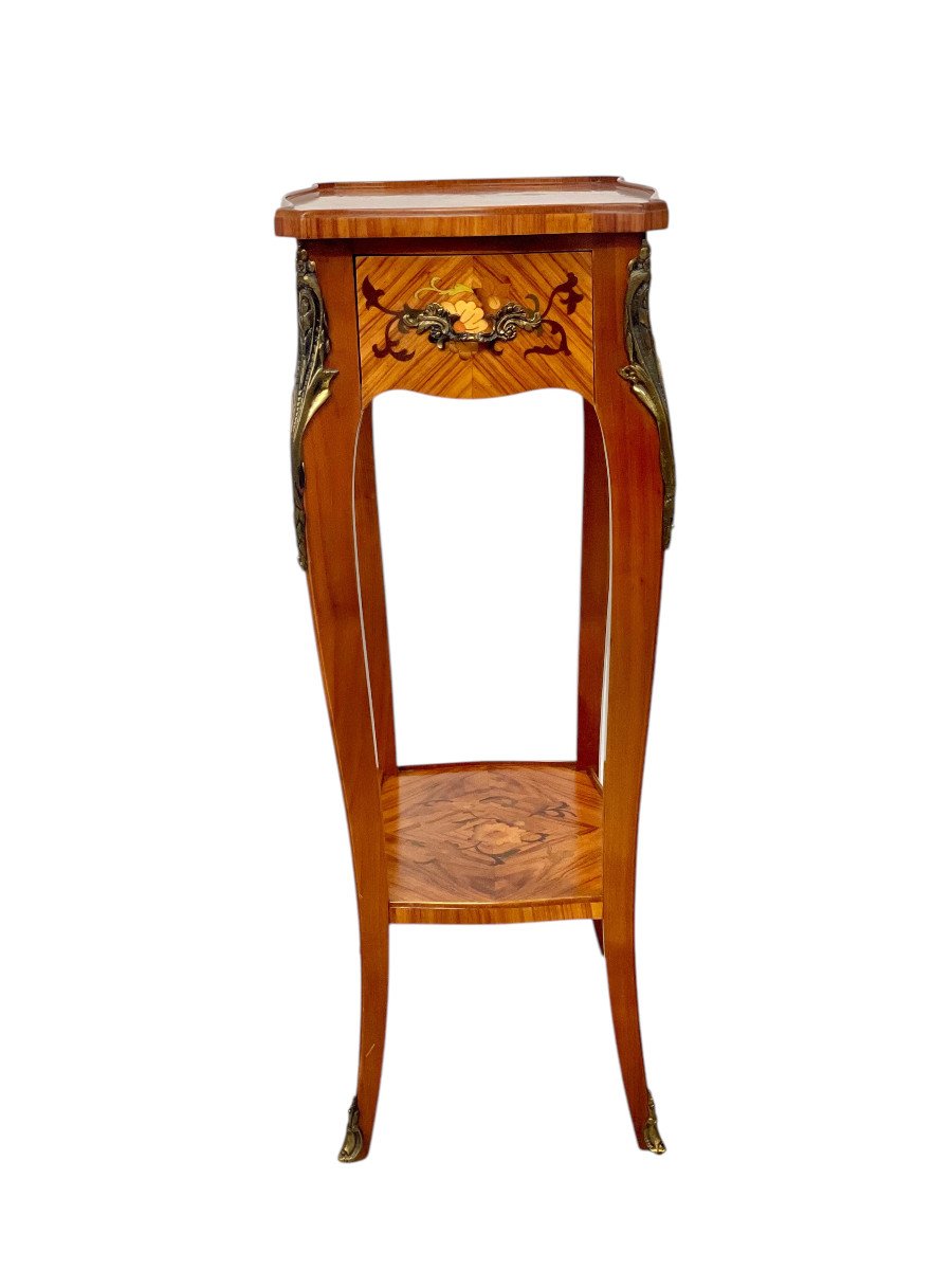 19th Century Petite Louis XV Style Side Table-photo-3