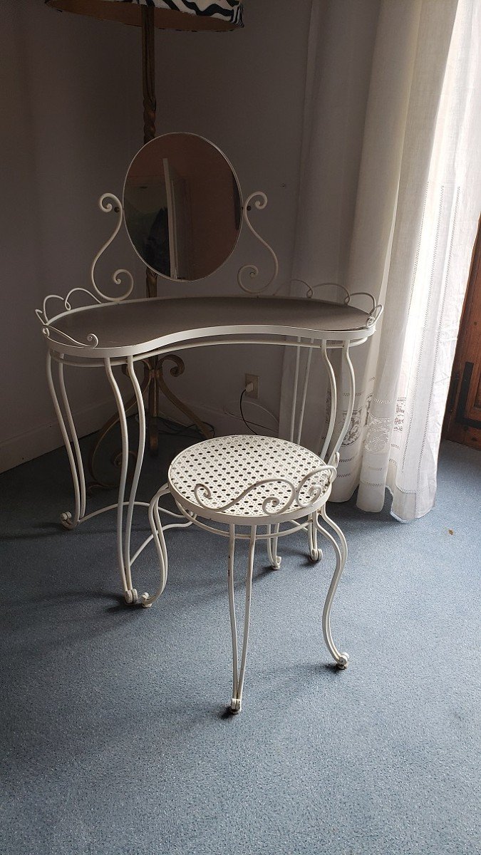 Wrought Iron Dressing Table Hugonet Workshop-photo-2