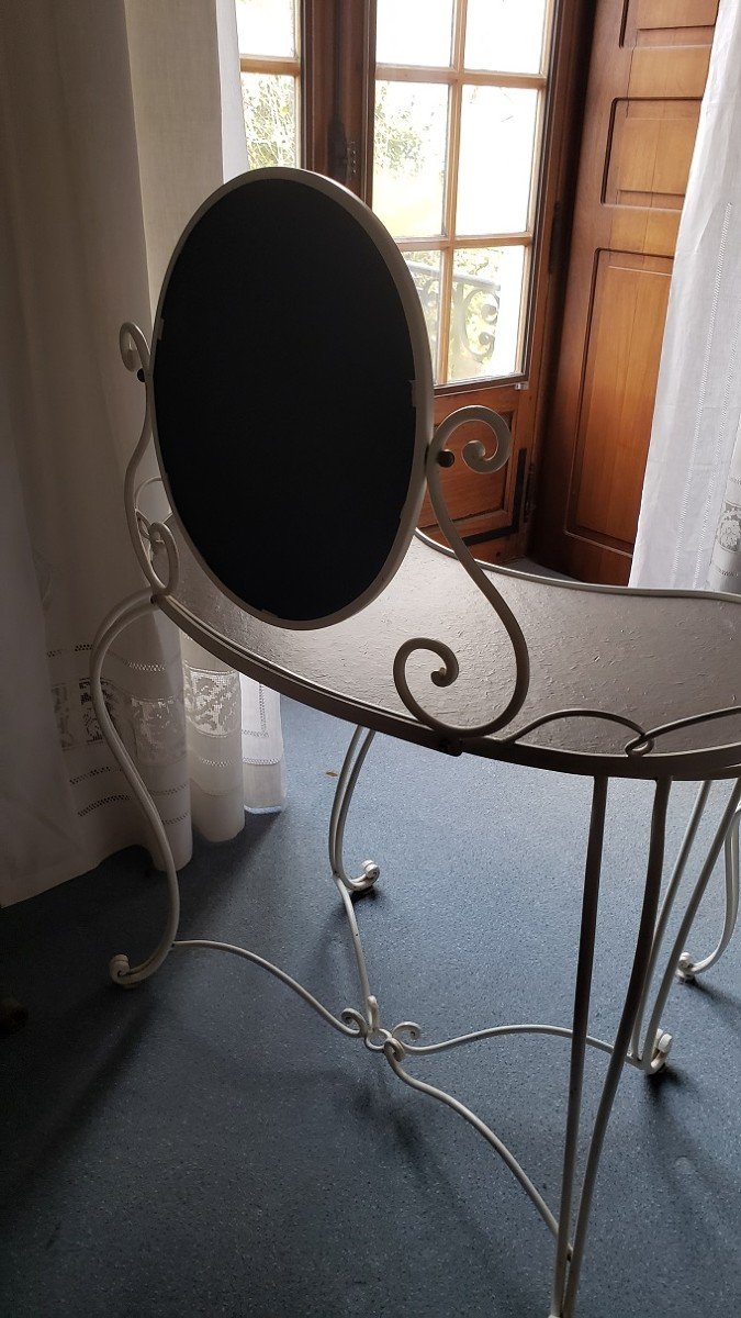 Wrought Iron Dressing Table Hugonet Workshop-photo-4