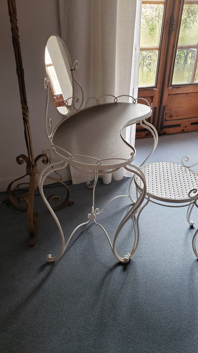 Wrought Iron Dressing Table Hugonet Workshop-photo-2