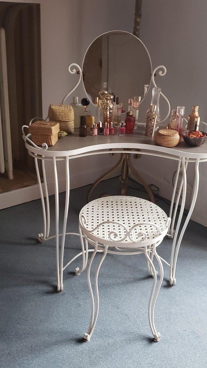 Wrought Iron Dressing Table Hugonet Workshop-photo-4