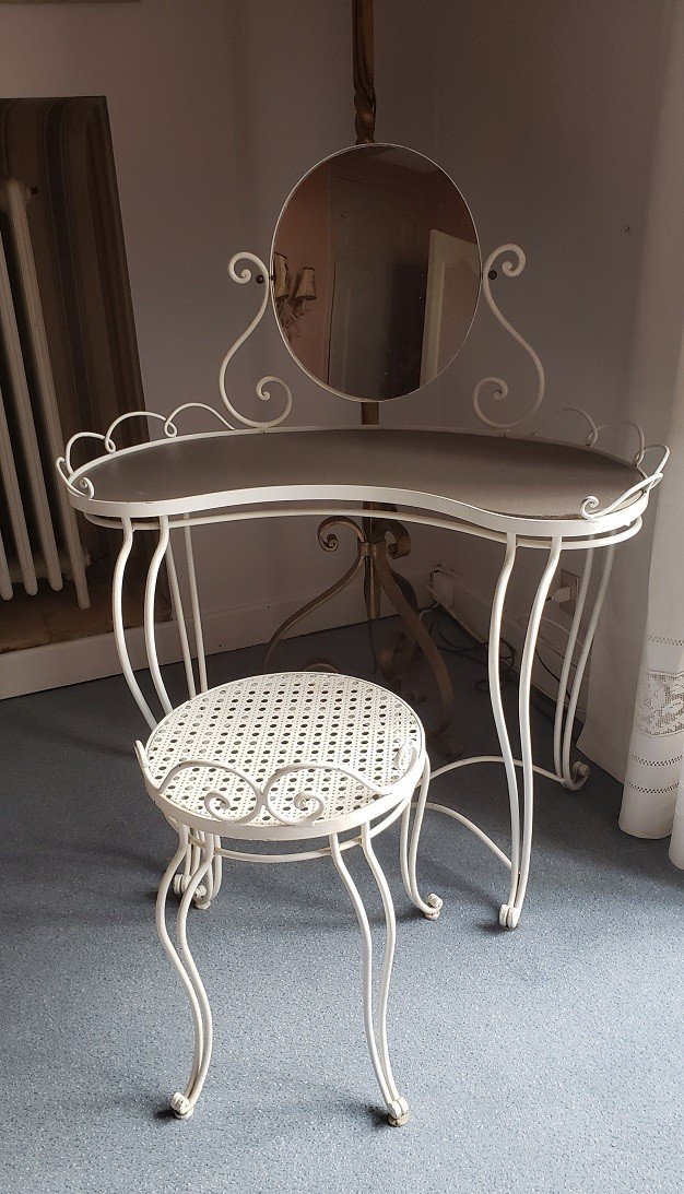 Wrought Iron Dressing Table Hugonet Workshop