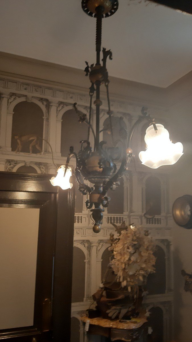 Neo Gothic 2-light Pendant Light-photo-4