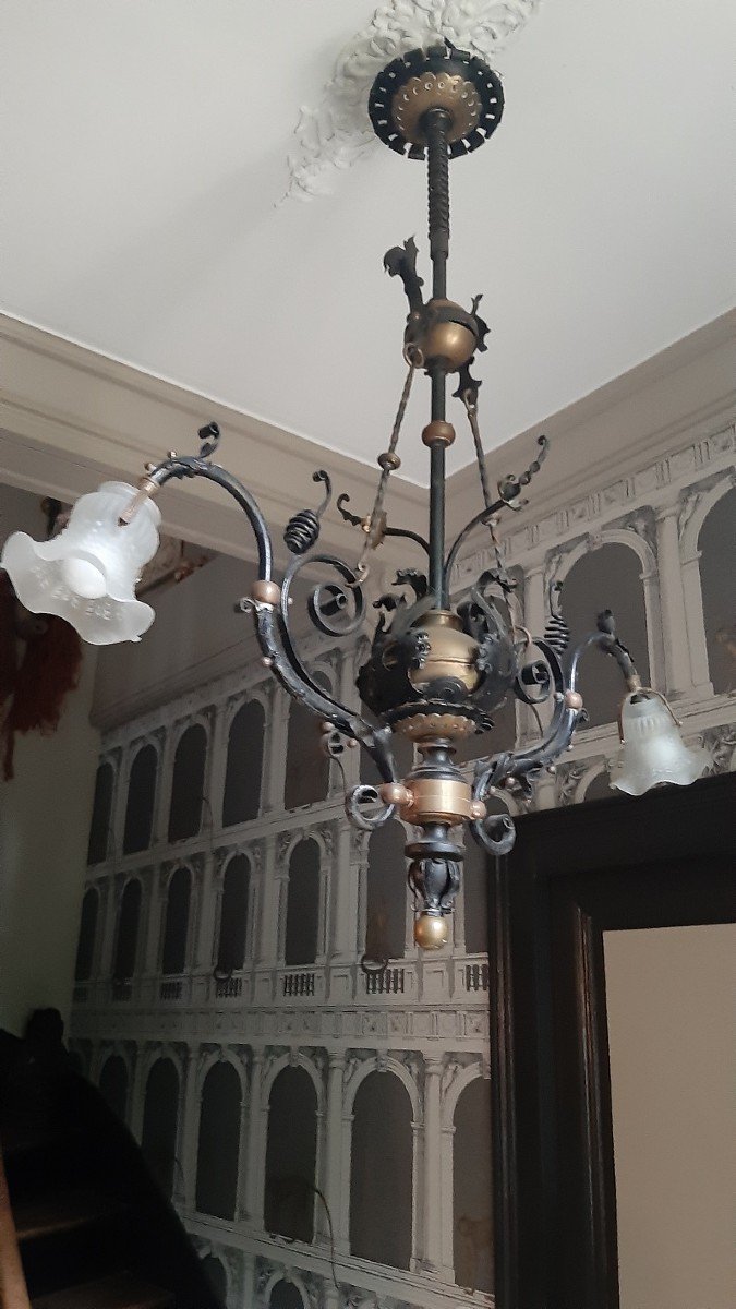 Neo Gothic 2-light Pendant Light-photo-1