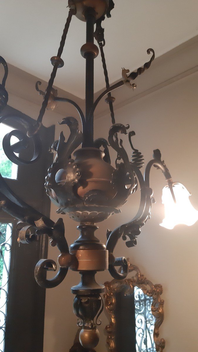 Neo Gothic 2-light Pendant Light-photo-3